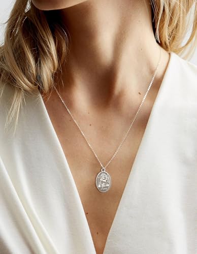 St Michael/St Christopher Medal/Cross/Pardon Cross/Saint Therese of Lisieux Medal Pendant for Women Necklace & Rosary Necklace2