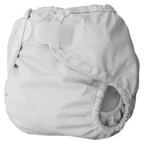 Thirsties Diaper Cover, White, X-Small (6-12 lbs) (Discontinued by Manufacturer)