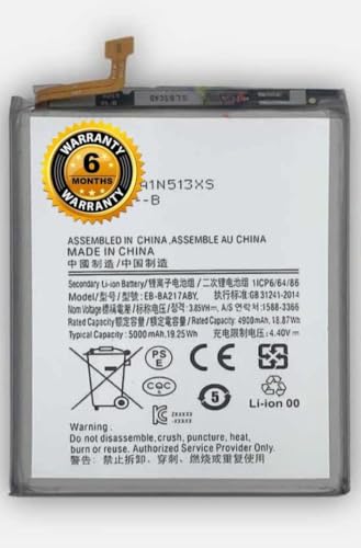 Image of Original EB-BA217ABY Battery for Samsung GALXY A21S /M02 | A12 | A02 | A21S | A217 | A15, Battery with 6 Month Warranty** (SUPER200)