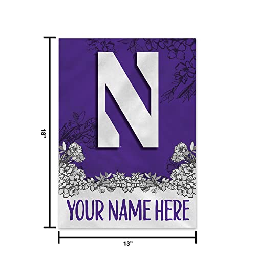 Image of Rico Industries NCAA Standard /Primary Personalized Garden Flag