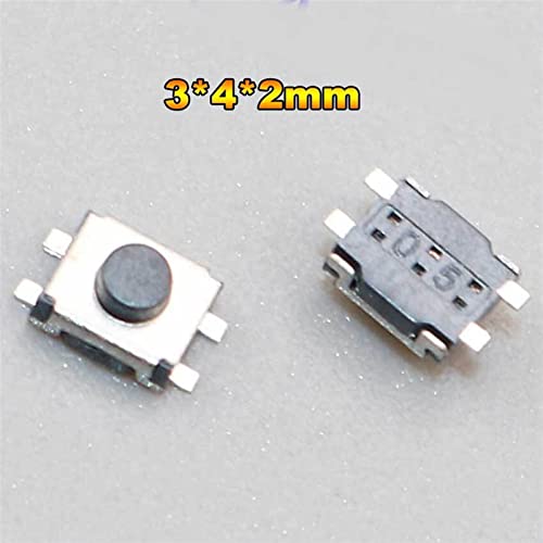Bouton Poussoir Interrupteur Tactile Micro Mini pour Réparer Clé Auto Usée et Bloquée - 6