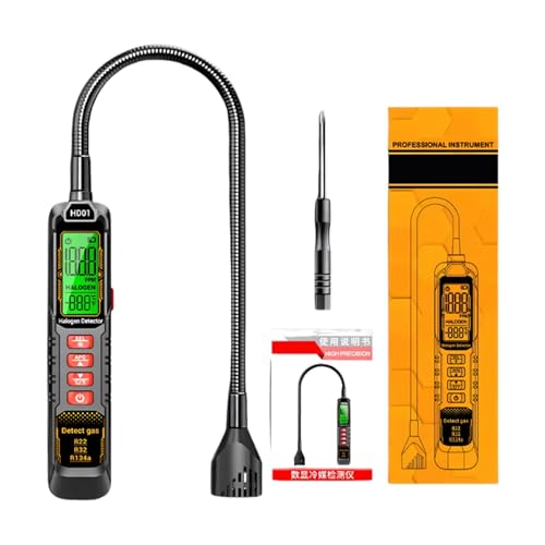 Freones detectores de fugas de refrigerantes, funciona con pilas, para aire acondicionado de coche, freones de mantenimiento
