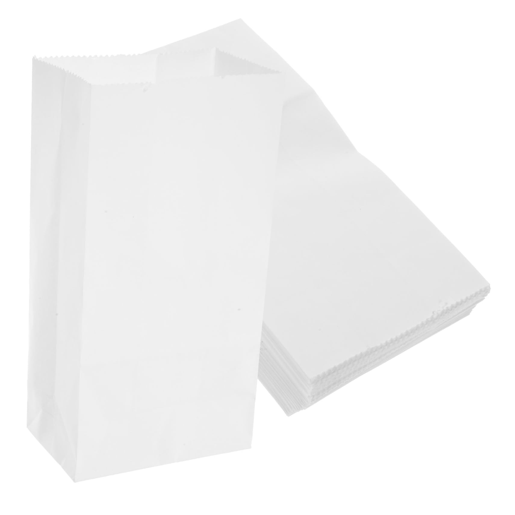 Bolsas de papel para panadería PRETYZOOM de kraft resistente con diseño cuadrado elegante