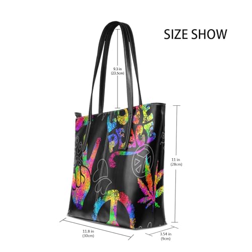 Image of Top Handle Bag for Women Vegan Leather Lady Purse Shoulder Bag