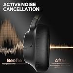 Monster Persona SE ANC Active Noise Cancelling Headphones, Wireless Bluetooth Headphones Over Ear, 60H Playtime, HiFi Stereo Audio, Deep Bass, Built-in Mic, Bluetooth Headphones for Home Office Travel