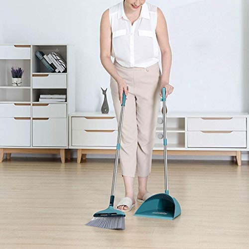 Quirlbesen, Besen- und Kehrschaufel-Set – selbstreinigende Besenborsten – Besen- und Kehrschaufel-Kombination for Küche, Haus und Lobby – Bild 4