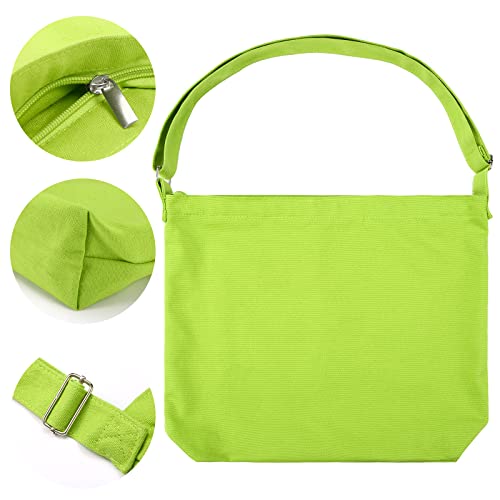 Image of Women's blank large Size Canvas Crossbody Tote Handbags Shoulder Bag Hobo Casual Tote Diy /gifts