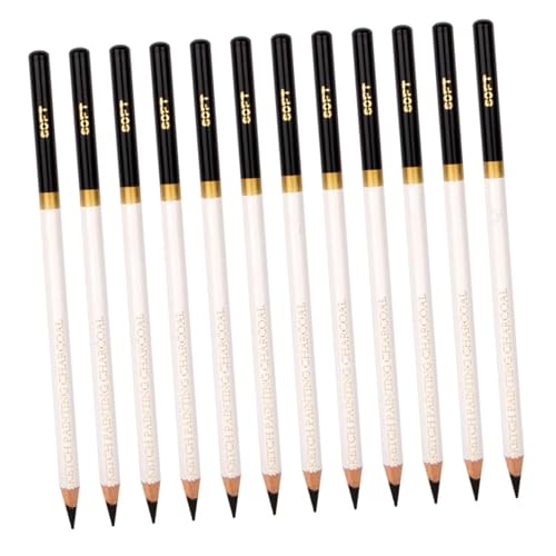 KOCKSHION 12個 素描用グラファイト筆 向け描画用品 滑らかで折れにくい芯 芸術スケッチ筆 絵画用素材