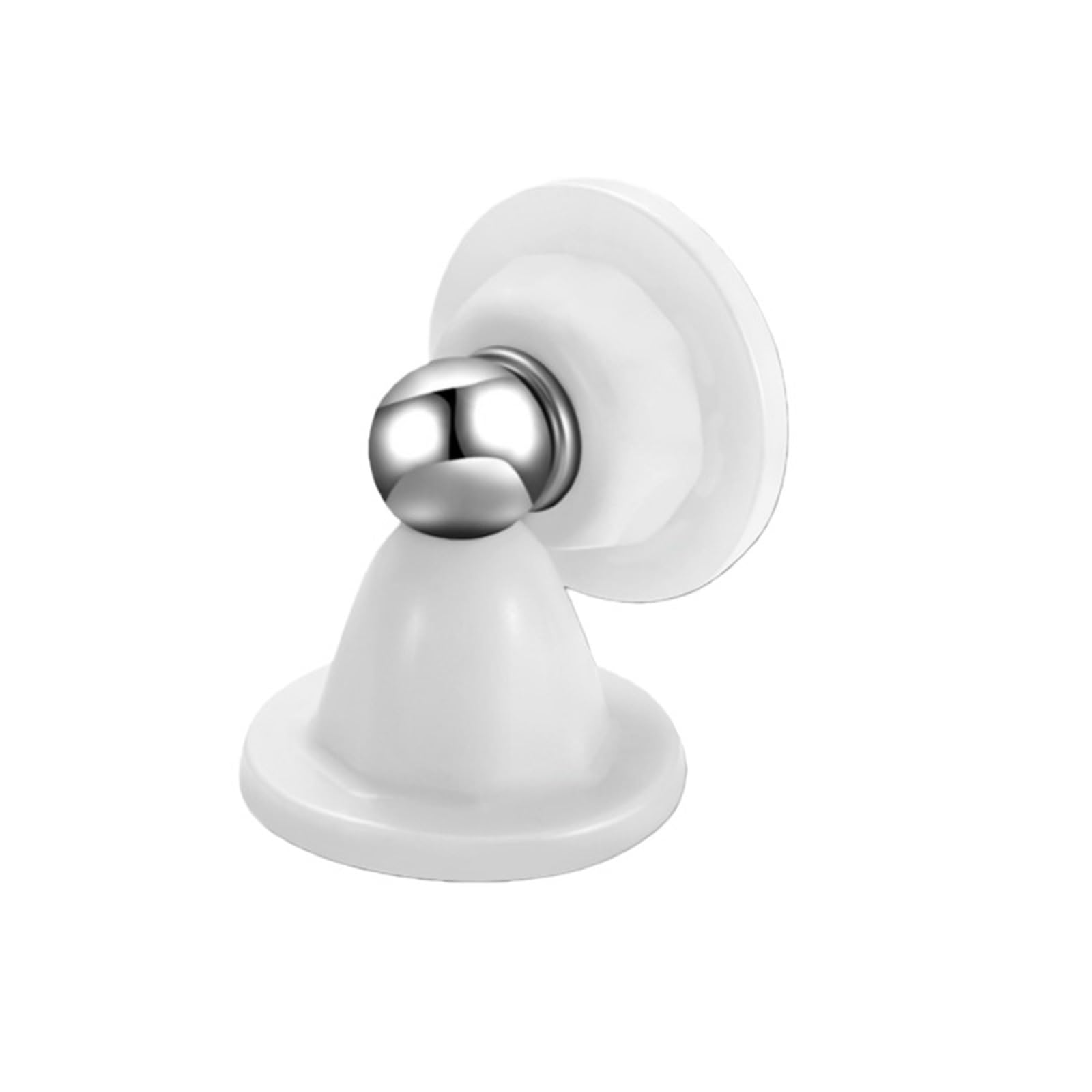 Kdhcvkz Transparent 1Pcs Strong Magnetic Door Stopper Short Anti Collision Windproof Doorstop Household Free-Punch Mute Silicone Door Suction