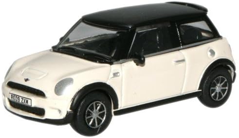 Oxford Diecast 1:76 Pepper White New Mini Collectable model 76NMN002, Breite: 2.4 cm, Länge: 4.3 cm, Höhe: 2 cm