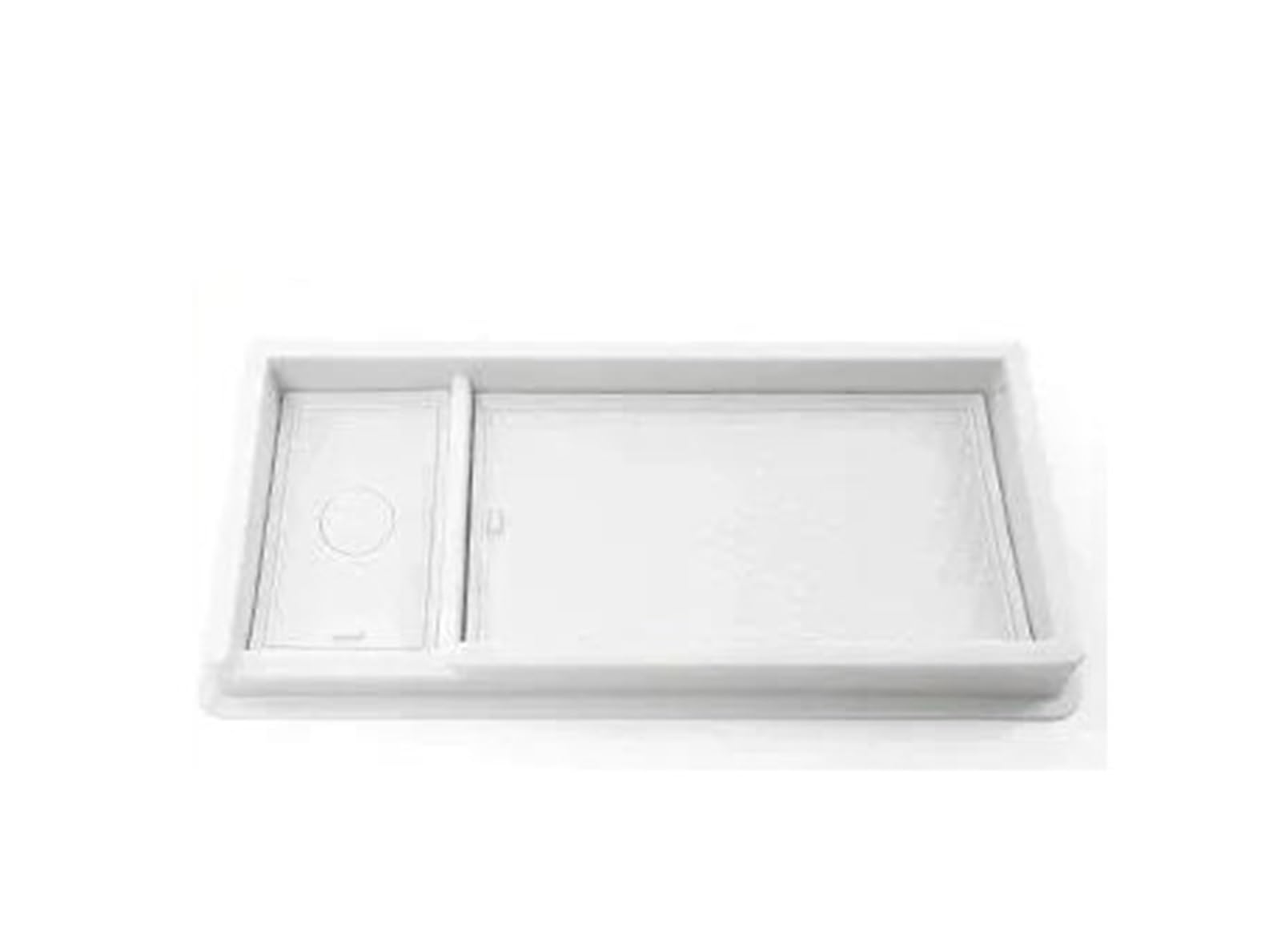 AIOXOLGIVW Centre Console Storage Box For Xpeng G6 Armrest Box Storage Car Central Content Center Console White Accessories Interior (E)