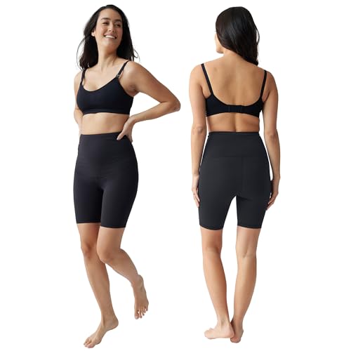 Image of Ingrid & Isabel | Basics Postpartum Active Shorts | Tummy Control Shorts for Women