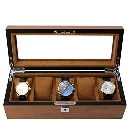Preisvergleich Produktbild Uhrenschüttler, Uhrengehäuse Organizer für Herren Holz Personalisierte Uhrenbox für Herren- und Damenuhren