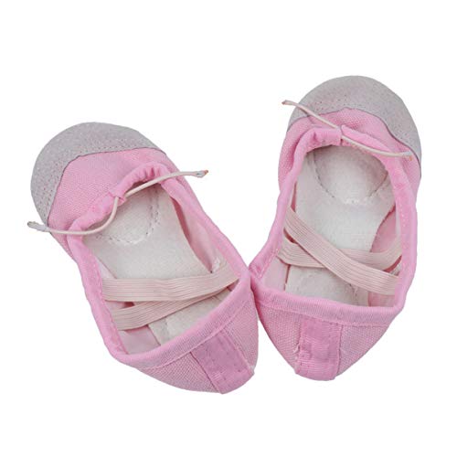 Sapatos de dança de balé rosa Healifty sapatilhas de balé Pilates sapatos para ioga dança ginástica