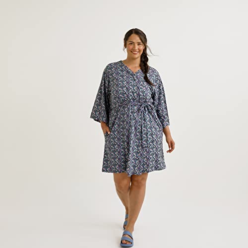 Image of Vera Bradley Women's Cotton Cozy Knit Robe (Extended Size Range)