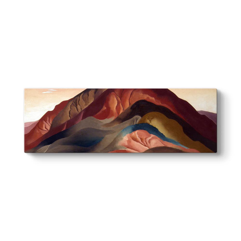 Georgia OKeeffe - Rust Red Hills Tablosu 180 x 60