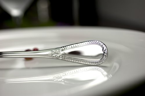 Fortessa Savoy 18/10 Stainless Steel Flatware, 5 Piece Place Setting, Service For 1 #TOP4