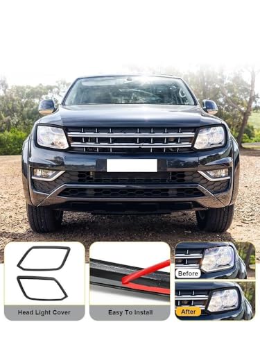 Feu arriere protection ABS pour VW Amarok coque phare avant anti-rayures