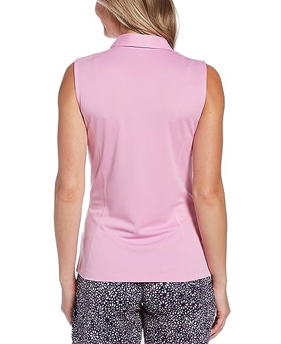 Image of PGA Tour Women's Petite Airflux Sleeveless Polos