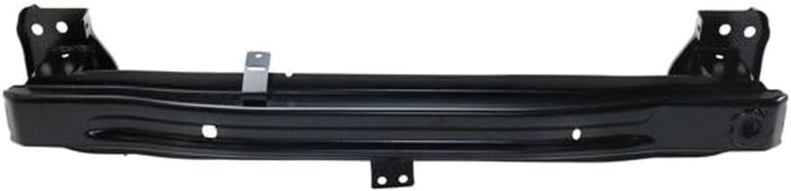 Front Bumper Impact Bar Reinforcement Compatible with Tiguan Limited 2017-2018 Steel Black Smooth VW1006147