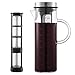 SILBERTHAL Cold Brew Coffee Maker | Jarra para nevera 1,3l | Jarra para té frio o café frio | Jarra cristal con tapa acero inoxidable