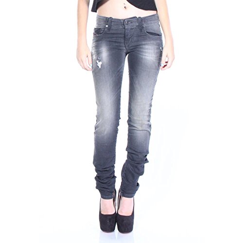 Sweat-Grupee Diesel denim stretch effet seconde peau pour femme