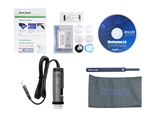 Image of Dino-Lite USB Handheld Digital Microscope AF4515ZTL - 1.3MP, 10x-140x Optical Magnification, Polarized Light, AMR, FLC, Long Working Distance
