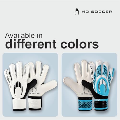HO Soccer Trainer Pursuit FL White Guantes de Portero, Unisex Adultos, Blanco/Negro, 7 - imagen 7