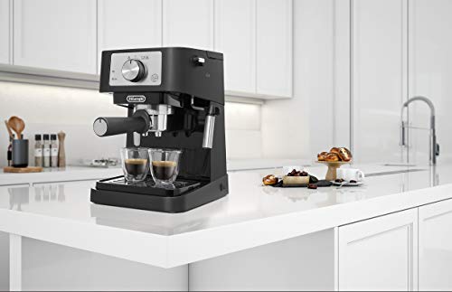 De'Longhi Stilosa EC 260.BK – traditionelle Siebträgermaschine inkl. Tamper, Espressomaschine mit professionellem… – Bild 6