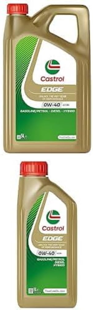 Bundle | Castrol EDGE 0W-40 A3/B4 Motoröl, 5L + 1L