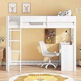 Zoom IMG-1 pugsdrly letto a soppalco 1