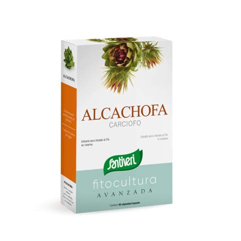 Santiveri Alcachofa 40Cap, Negro, Estandar