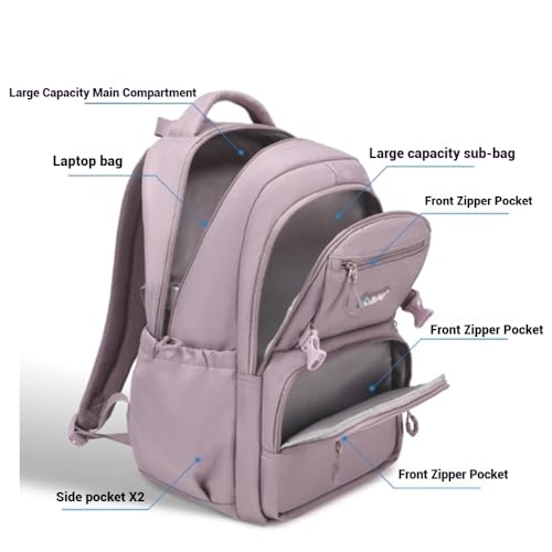Mochila para viajar con espacio maximizado ideal para hombres y mujeres activos 4