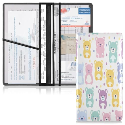 Organizador de Documentos para Auto Piel miniatura 2