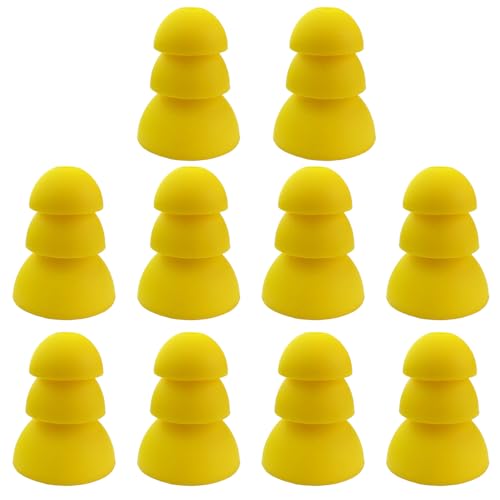 TENNMAK トリプルフランジイヤーチップ 交換用 Se846 Se535 Se215 & Elgin Discord Gen 3/Discord Gen 2/Rumble/Rumble Wired & Etymotic ER2XR /ER3XR/ ER4XR & ISOtunes PROイヤホンイヤーパッド * 5ペア