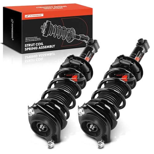 A-Premium Rear Complete Strut Assemblies with Coil Springs, Set of 2 by A-Premium - Used condition - US$133.05