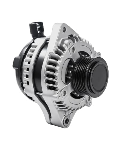 11573N New Alternator Replacement for Honda Odyssey 2011-2013, Pilot 2012-2015, Ridgeline 2012-2014 V6 3.5L 130Amp High Output, Replace for 104210-1240, 9764219-124