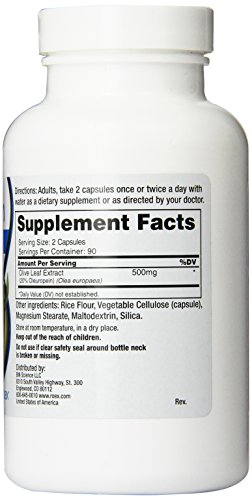 Roex Vitamins | Oleuropein Olive Leaf | Dietary Supplements | Healthy Heart | Immune System Boost | Natural Supplement | 180 Count #TOP1