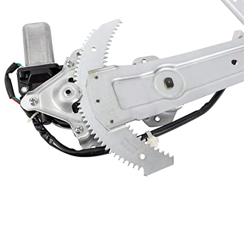 Image of TRQ Front Left Power Window Regulator & Motor Assembly Drivers Side Compatible with 1997-2001 Honda CR-V HO1350110