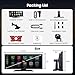 LAMTTO Upgraded 11'' Wireless Carplay Screen with Net-Flix YouTube Apps and Backup Camera Built-in Entertainment Video Box Navigation Voice Assistant for iOS 10+ Android 11+