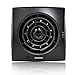 Fantronix Environment 100 mm Ventilador Extractor con Válvula Antirretorno para Baño Cocina Ducha Aseo Ventilación Super Silencioso Solo 25 dBA Impresionante Caudal de Aire - 97 m3/h (27 l/s) - Negro