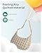 Imagen de bagsmart Bolso de hombro acolchado para mujer
