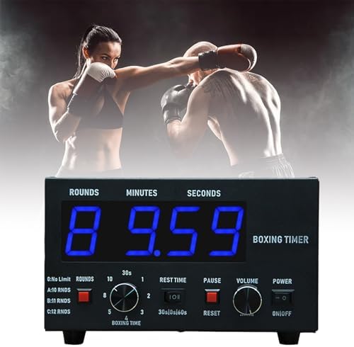 Amazon.com: Classic Boxing Timer - Professional Gym Interval Timer with ...