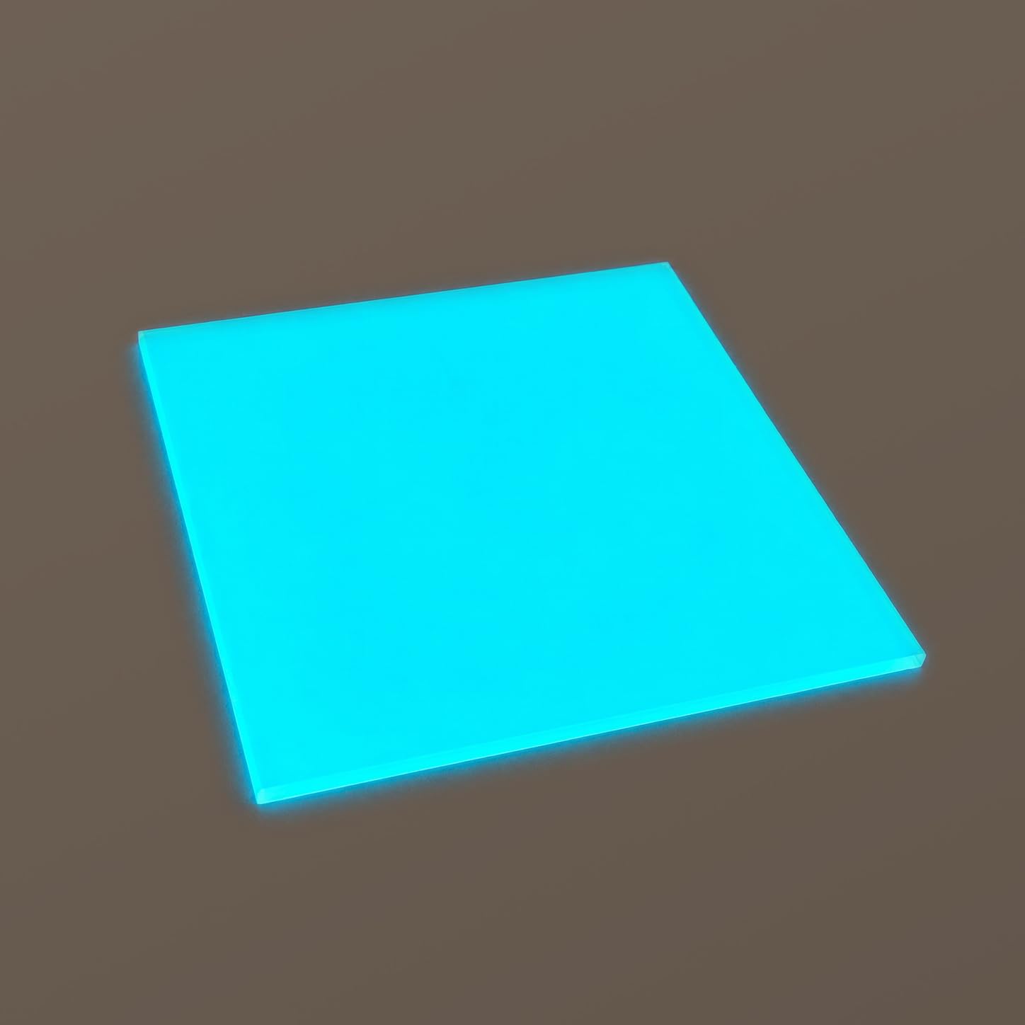 Acrylic Glow-in-Dark Sheets, 1/8" Thickness, 16"x12", Ideal for GlowForge & Any Types of Laser/Engraving, Perfect Material for Jewelry, Crafting & DIY Projects (Blue) image 4