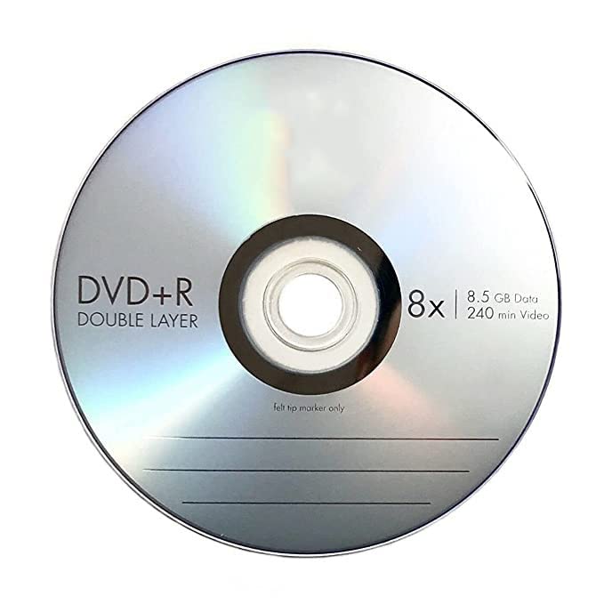 Premium Brand Blank DVD+DL (Double Layer) 8.5 GB x 240 min x 8X
