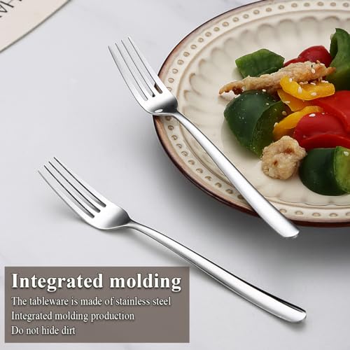 Evanda Dinner Forks Set of 12 Pieces 17.8cm, Stainless Steel Table Forks Cutlery Set for Home, Restaurant, Hotel, Dishwasher Safe - Image 5