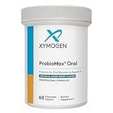 XYMOGEN Oral Probiotics for Gum Health + Dental Care - ProbioMax - Dental Probiotics for a Healthy Mouth with Bifidobacterium Lactis (60 Tablets)