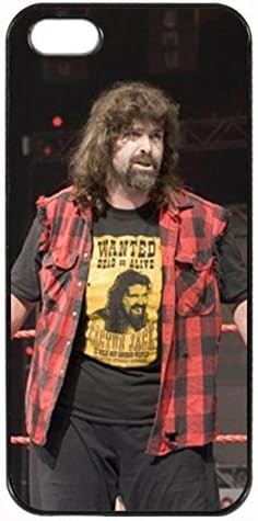Mick Foley WWE Rubber Custom Durable Fashionable Perfect Design TPU Silicone Case Cover Skin For Apple iPhone 5 5S , WilsonShop Rubber iPhone 5/5S Case