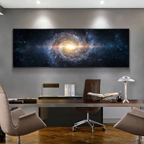 Toile Impression Mur Art Photo Galaxy pour remplacer une deco murale terne