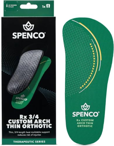 Image of Spenco Rx Thinsole 3 /4 Length Shoe Insoles, Women's 11-12.5 /Men's 10-11.5, 1 Pair (Pack of 12)